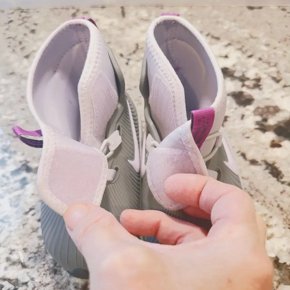 Nike Kids Binzie Boot Infant/Toddler, Smoke Grey/Violet Size 7